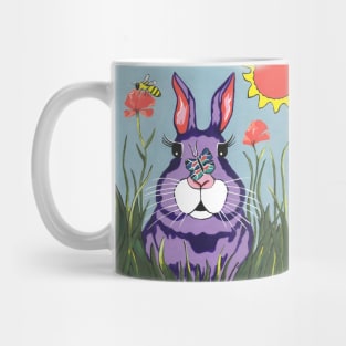 FUNNY Bunny - Easter Bunny Rabbit Painting Mug